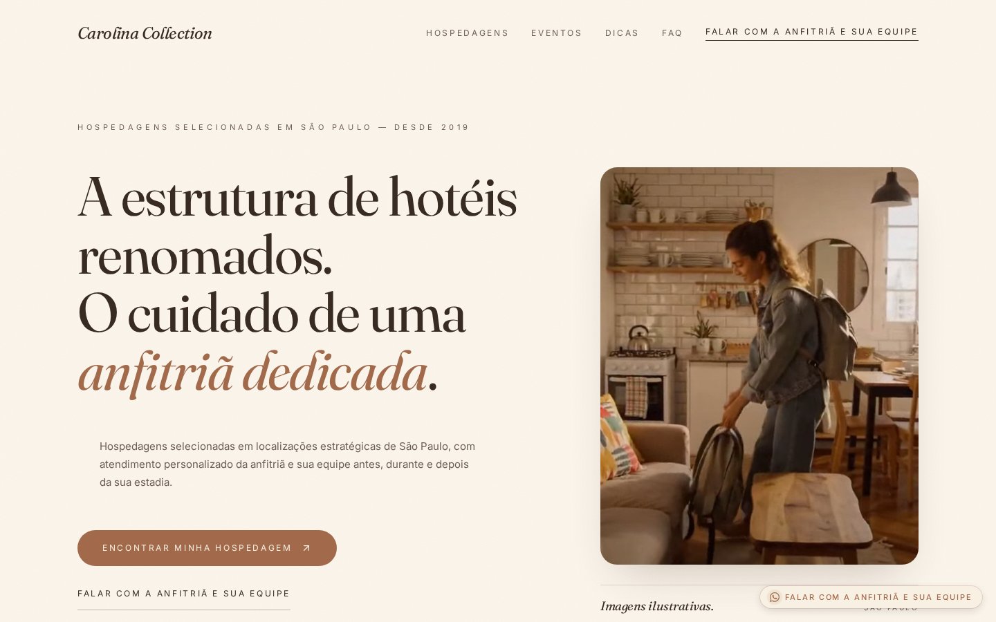 Carolina Collection — projeto desenvolvido